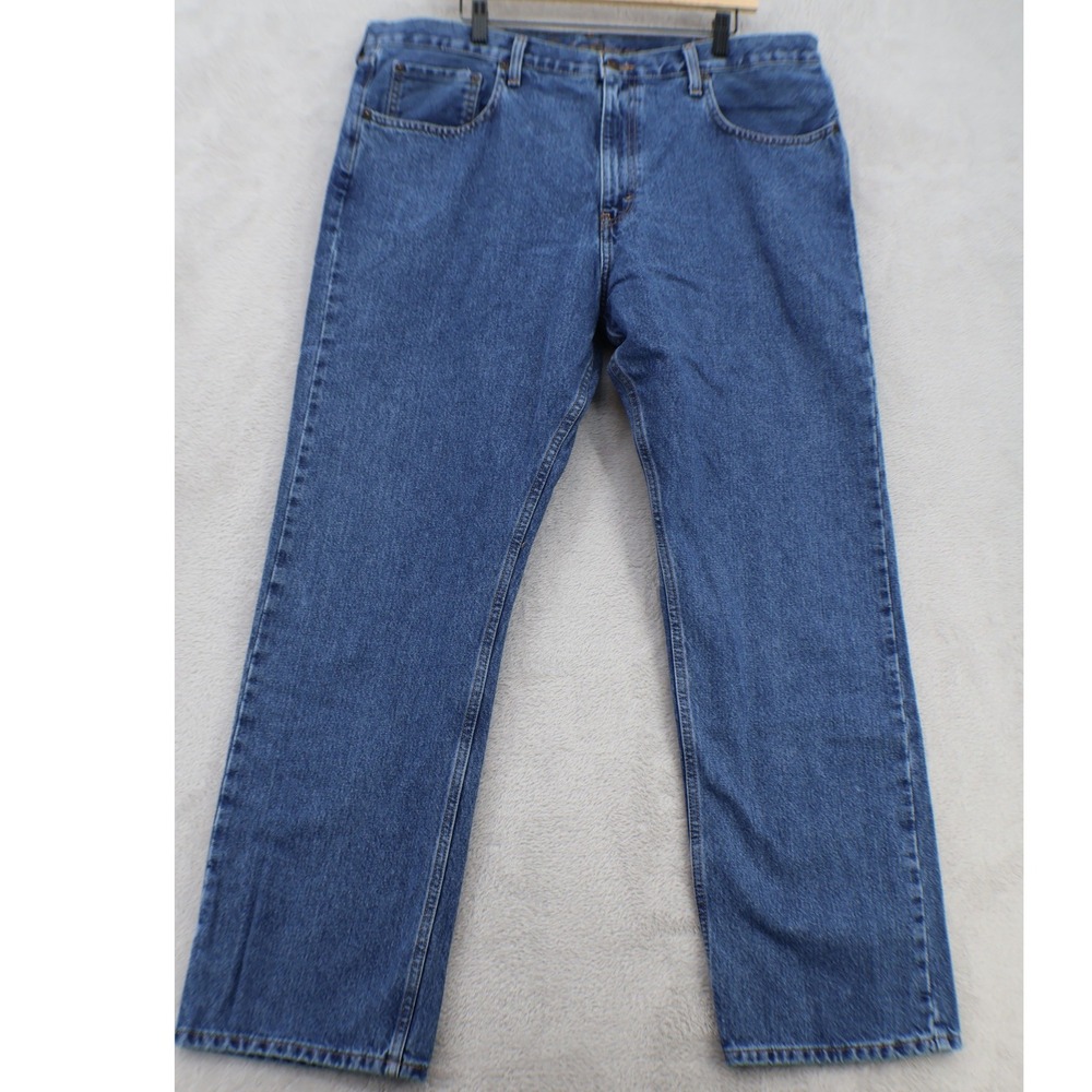 Eddie Bauer Original Denim Jeans Mens 40x30 Blue Straight Leg Medium Wash